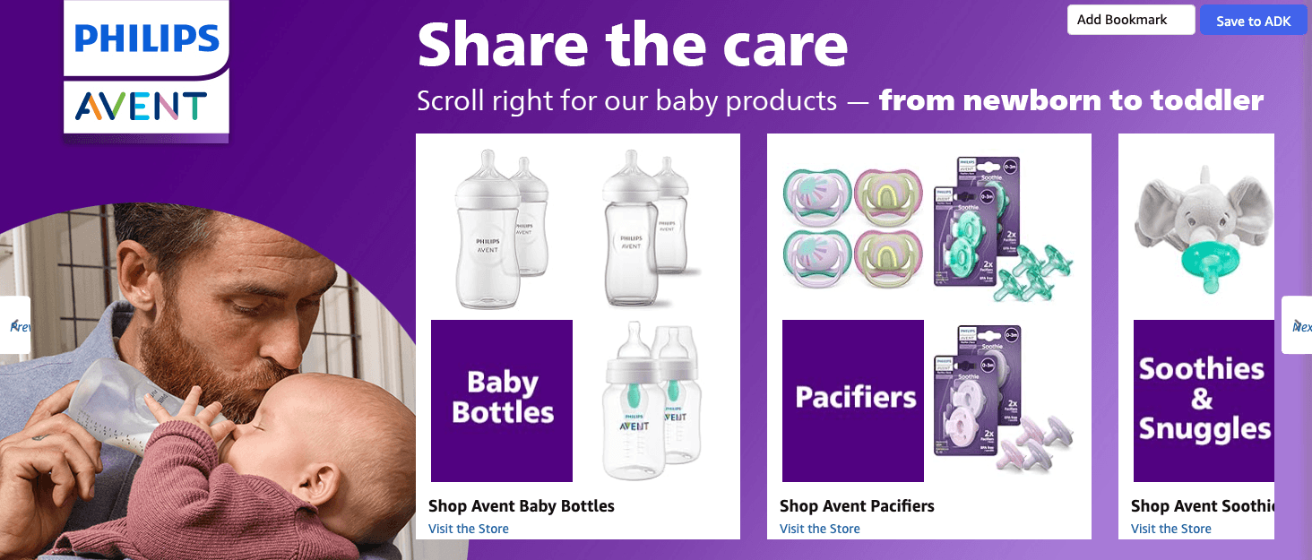Brand Story for Amazon.com: Philips Avent Natural Glass Baby Bottles with Natural Response Nipples (Slow…