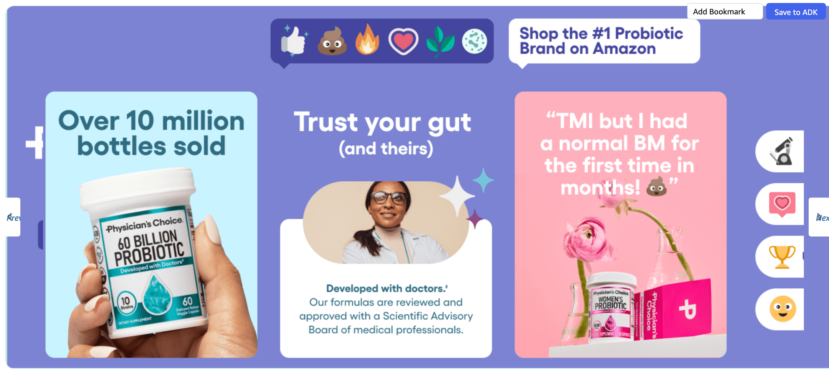 Brand Story for Amazon.com: Physician's CHOICE Vaginal Probiotics for Women