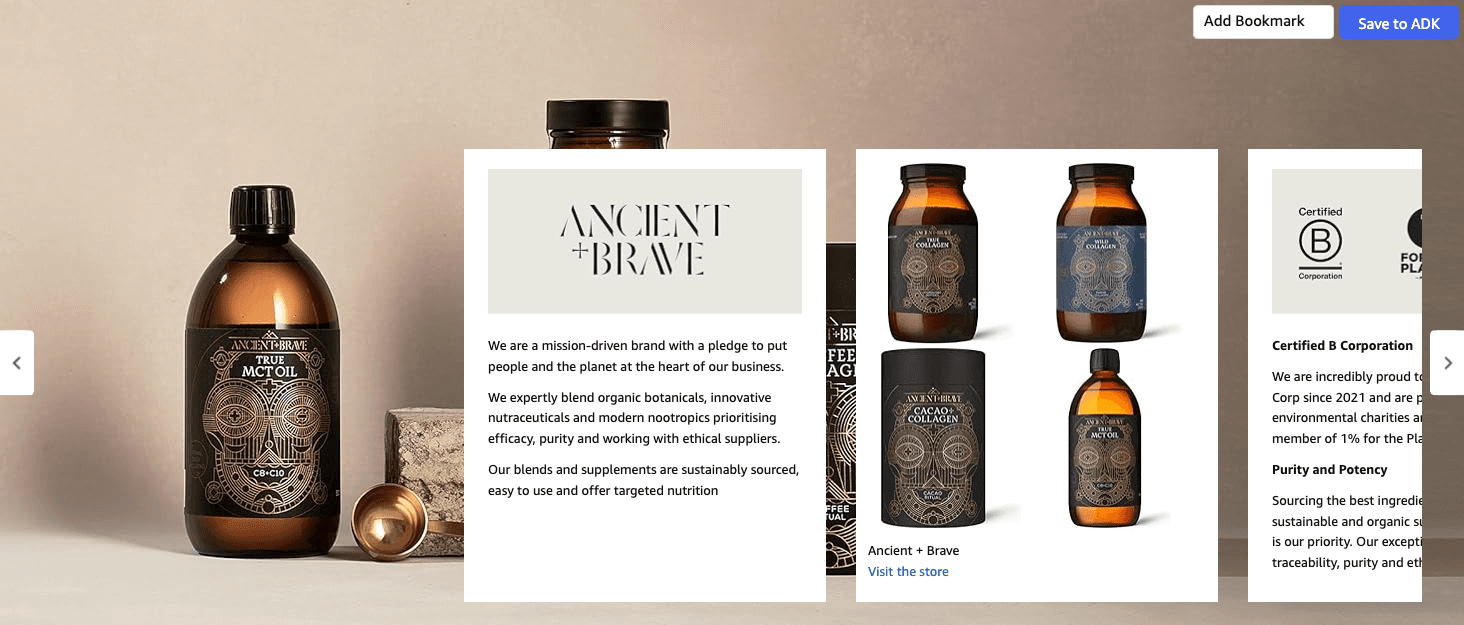 Brand Story for Ancient + Brave True Collagen 200g