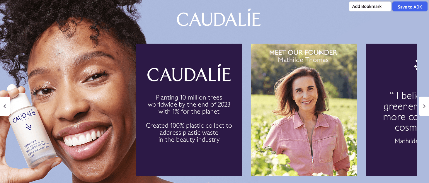 Brand Story for Amazon.com: Caudalie Vinoperfect Brightening Dark Spot Serum