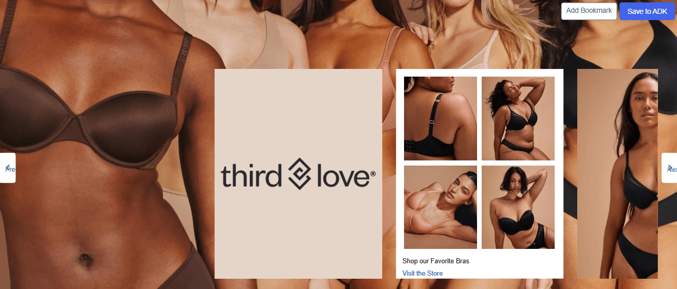 Brand Story for ThirdLove Classic T Shirt Bra
