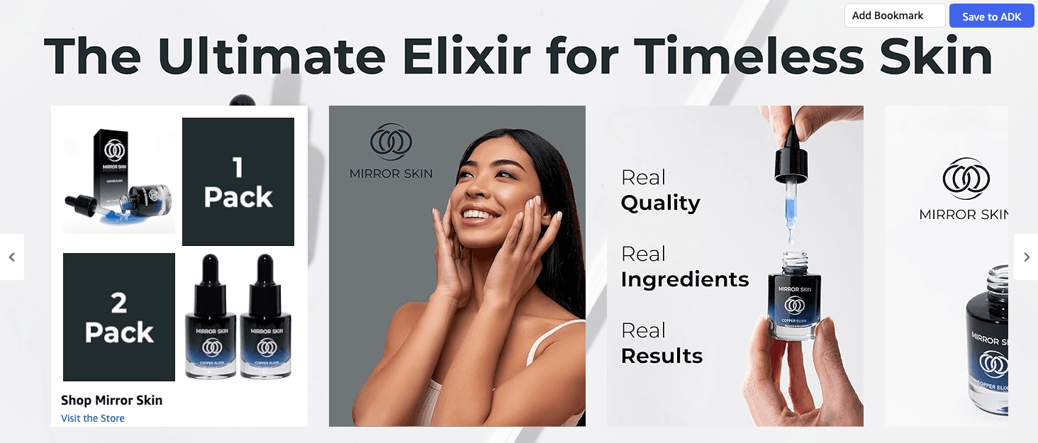 Brand Story for Amazon.com: MIRROR SKIN