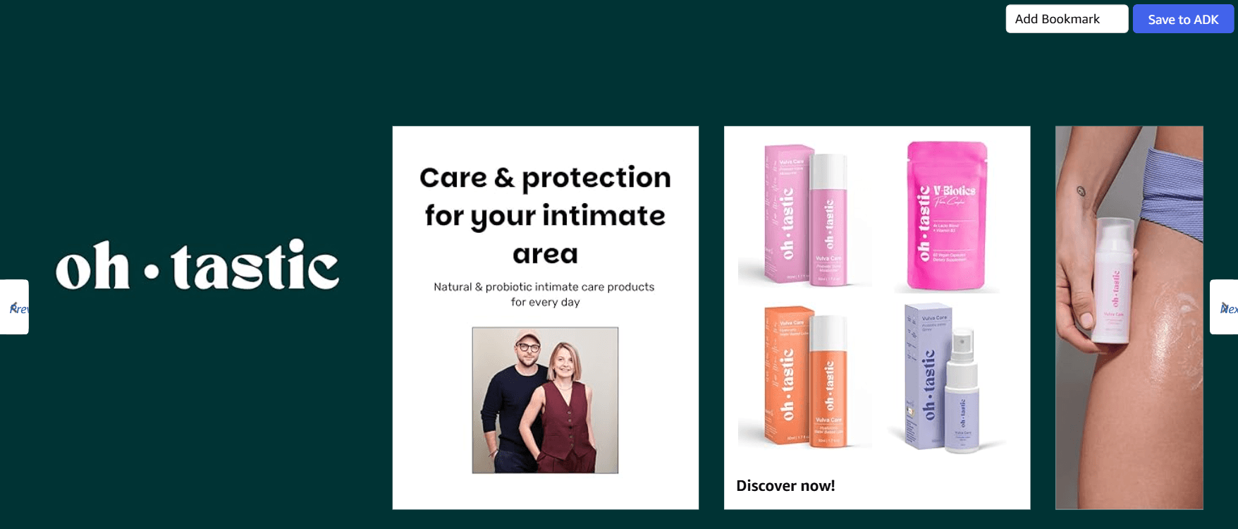 Brand Story for Natural Sensitive Lubricant with Hyaluronic Acid for Women