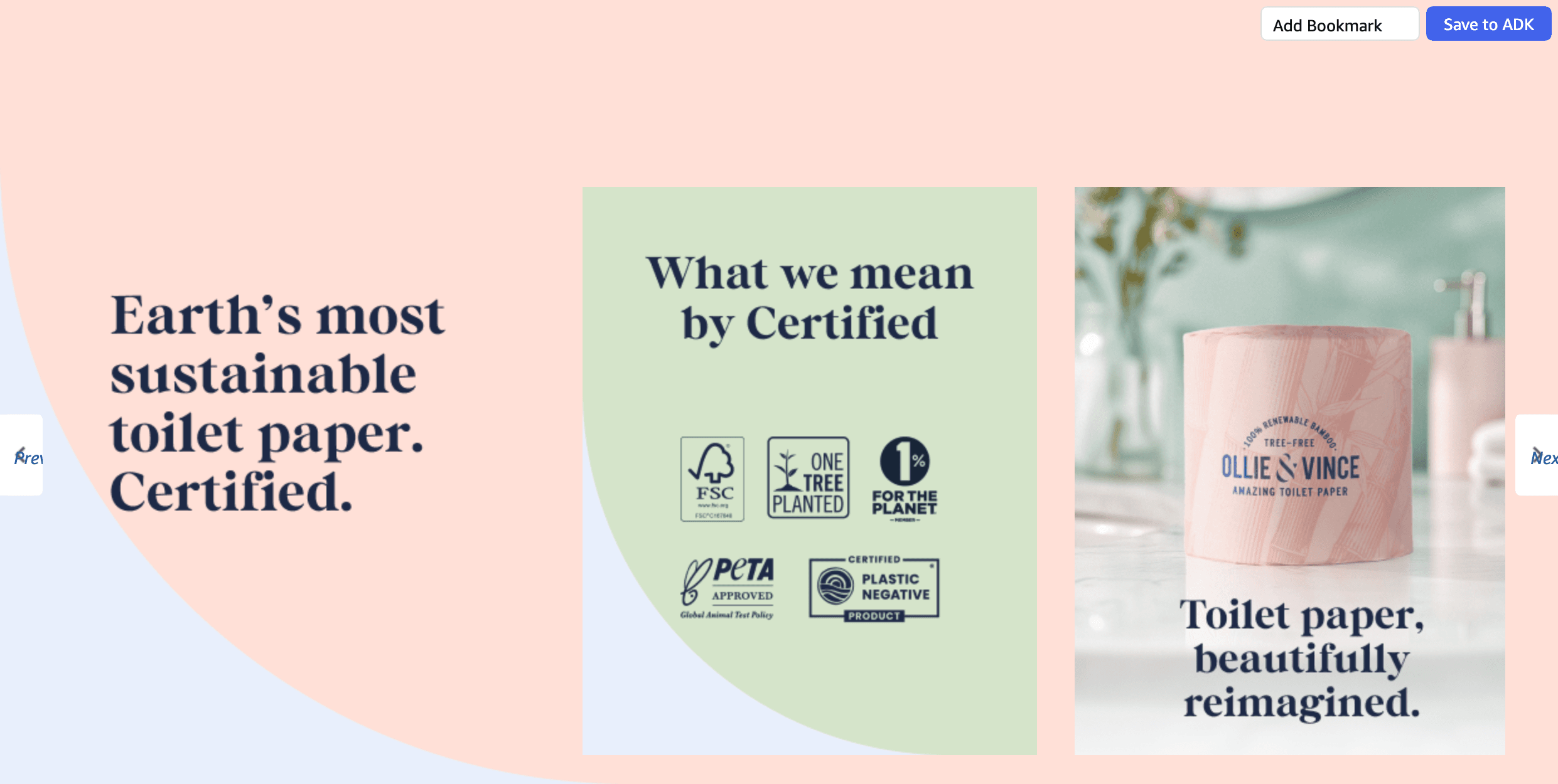 Brand Story for Amazon.com: Ollie & Vince Bamboo Toilet Paper