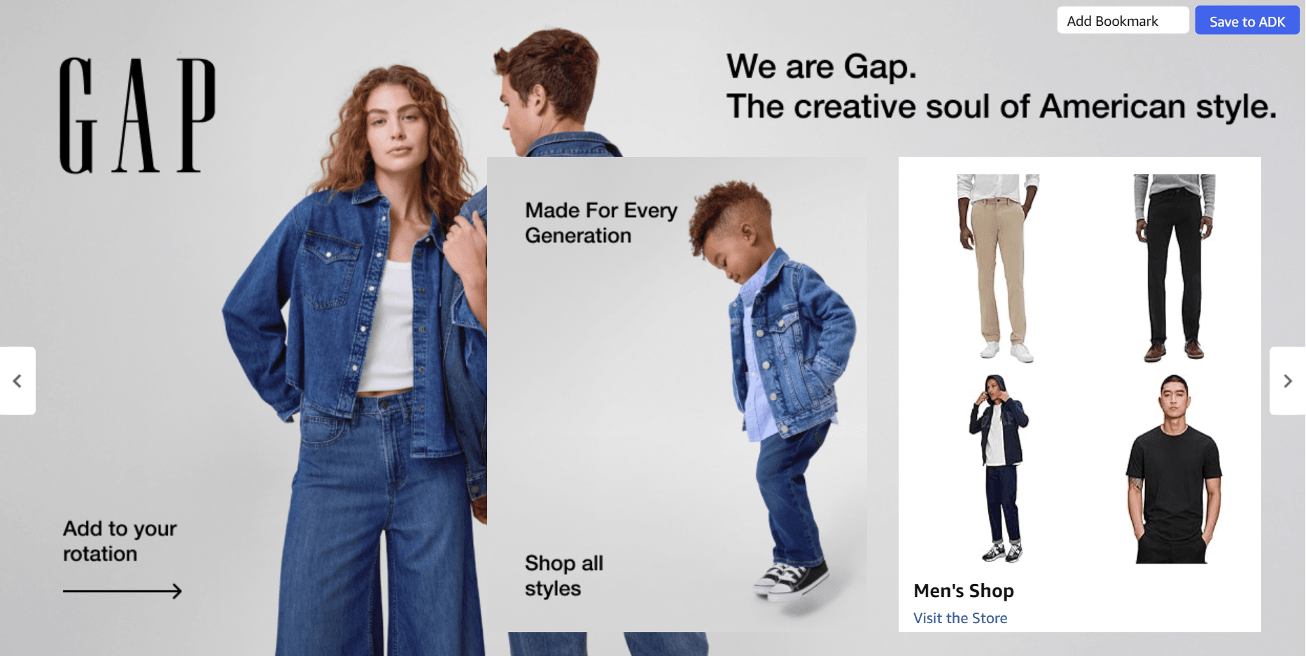 Brand Story for Amazon.com: GAP Baby Toddler Long John Pajama Set: Clothing