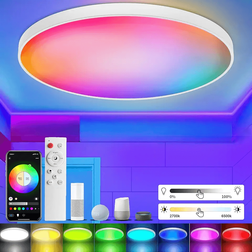 Main Images for Taipow LED Ceiling Light with Remote Control