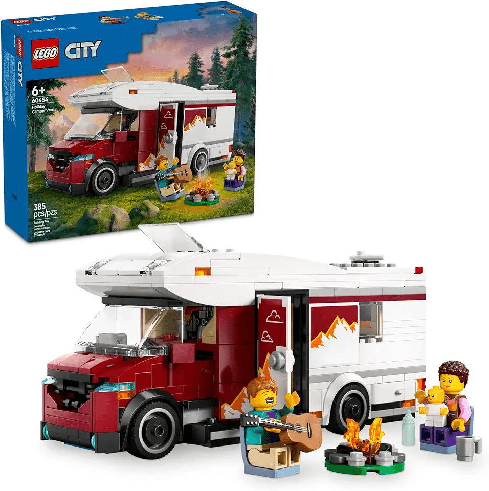 Main Images for LEGO City Holiday Adventure Camper Van Building Toy Set
