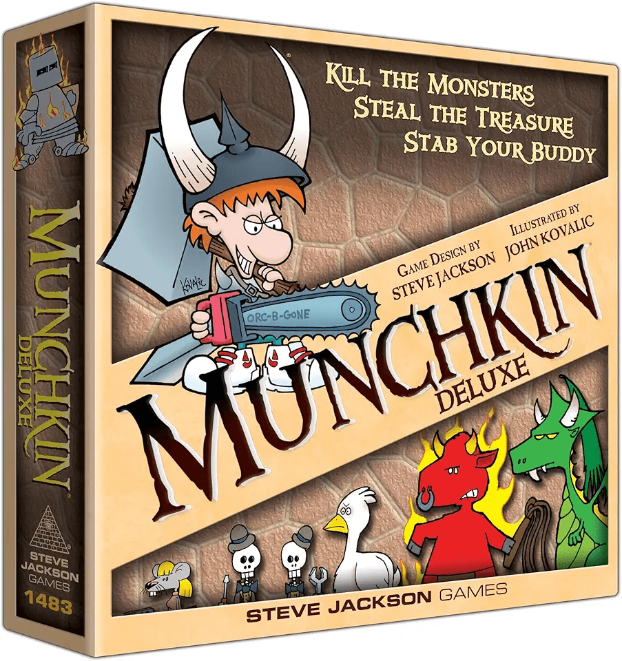 Main Images for Munchkin Deluxe Board Game (Base Game)