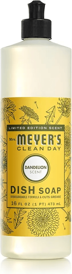 Main Images for MRS. MEYER'S CLEAN DAY Liquid Dish Soap
