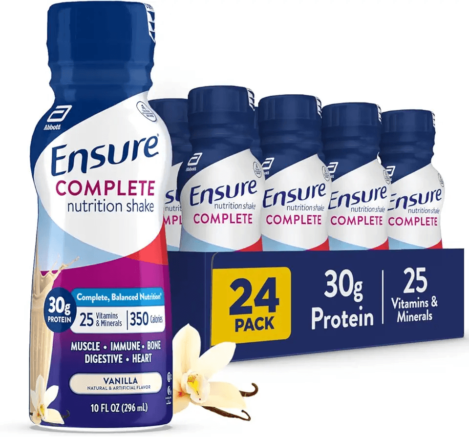 Hero Images for Ensure COMPLETE Vanilla Nutritional Shake