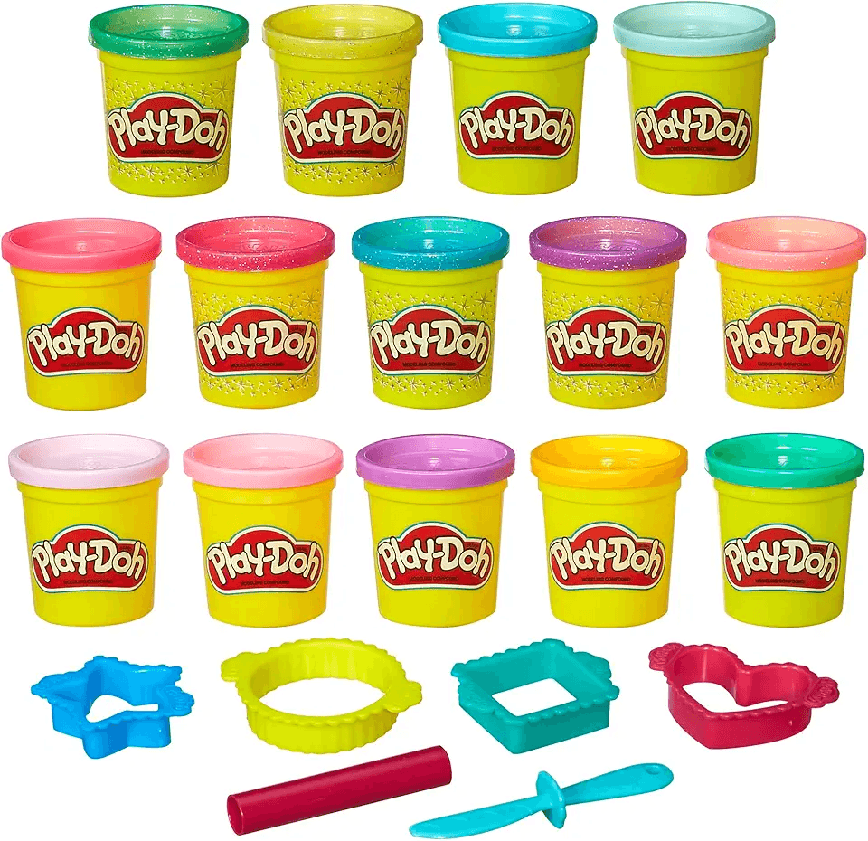 Main Images for Play-Doh Sparkle and Bright 14 Pack