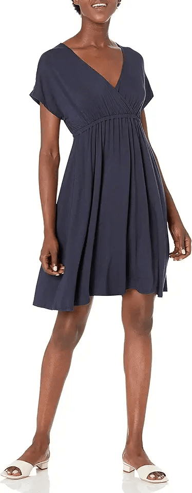 Main Images for Amazon Essentials Women's Surplice Dress (Available in Plus Size)