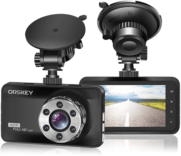Main Images for ORSKEY Dash Cam 1080P Full HD Car Camera DVR Dashboard Camera Video Recorder In Car…