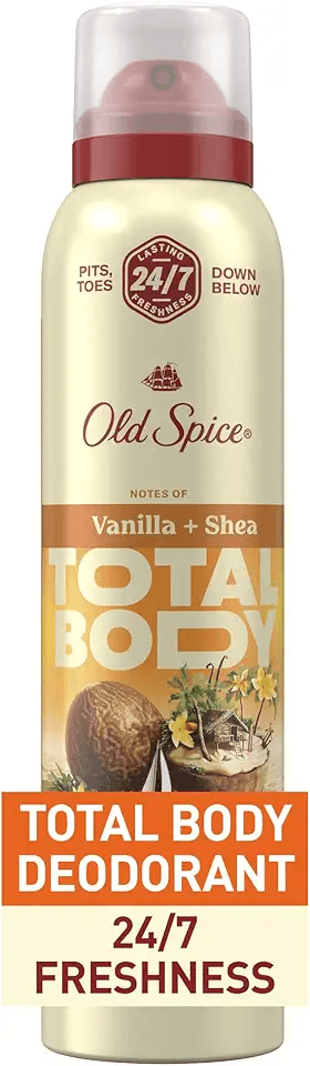Main Images for Old Spice Whole Body Deodorant Spray for Men