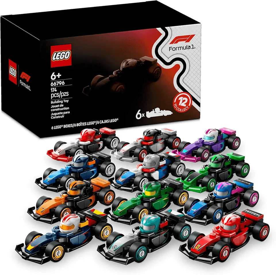 Main Images for LEGO F1 Collectible Race Car Toy