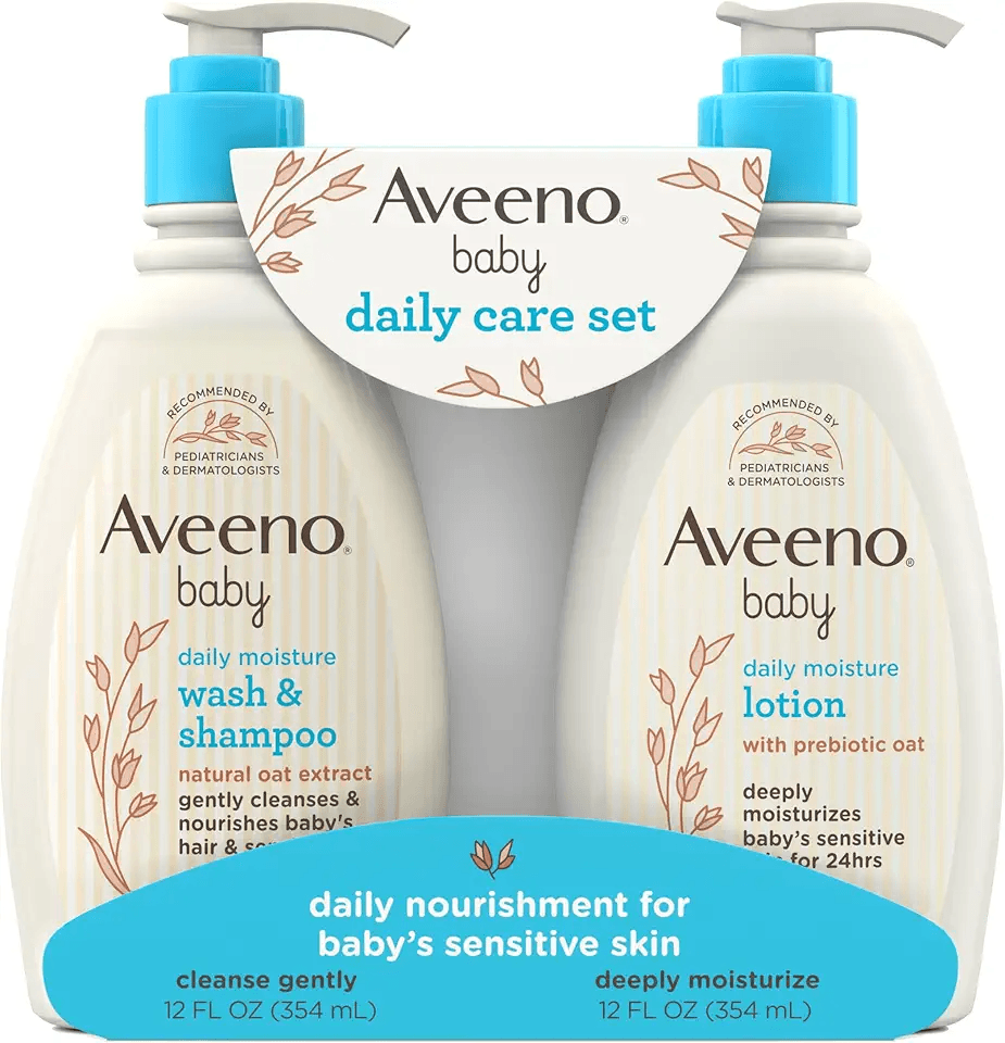 Main Images for Aveeno Baby Daily Care Gift Set with Oat Extract & Prebiotic Oat