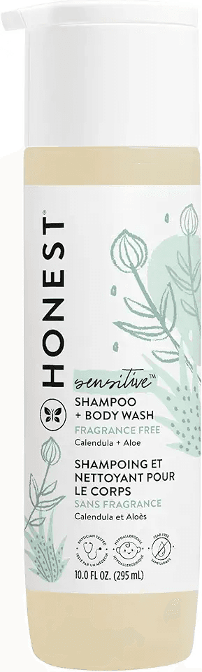 Main Images for The Honest Company 2-in-1 Cleansing Shampoo + Body Wash for Sensitive Skin