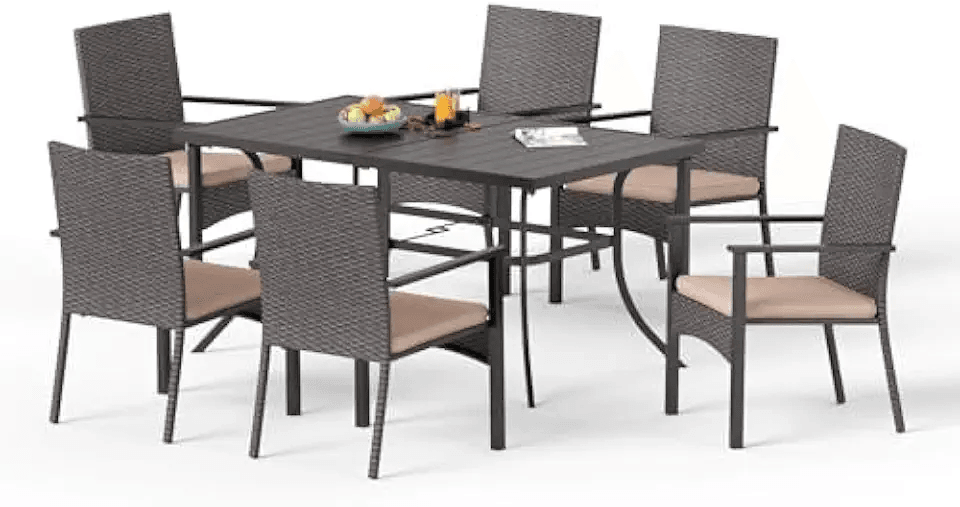 Main Images for MFSTUDIO Patio Dining Set