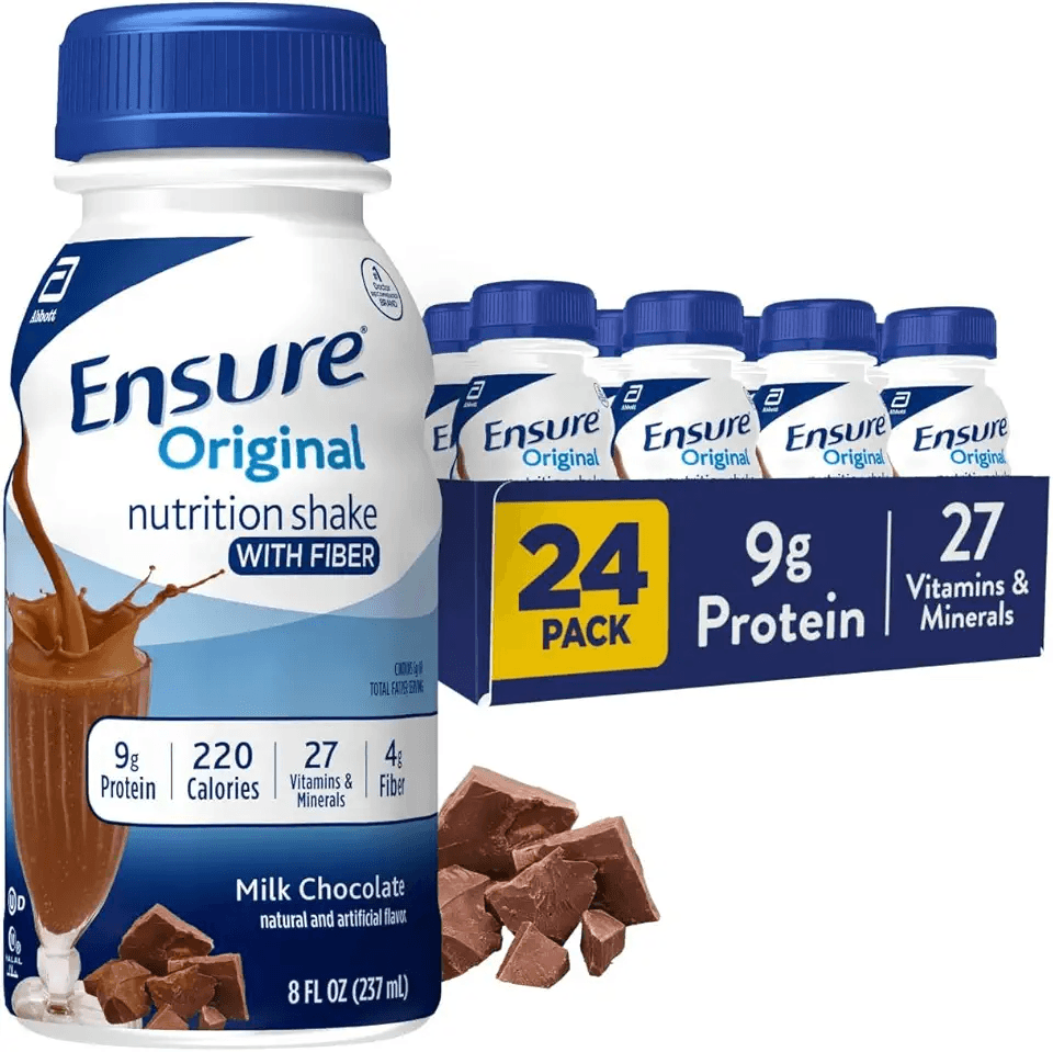 Main Images for Ensure Original Milk Chocolate Nutrition Shake With Fiber