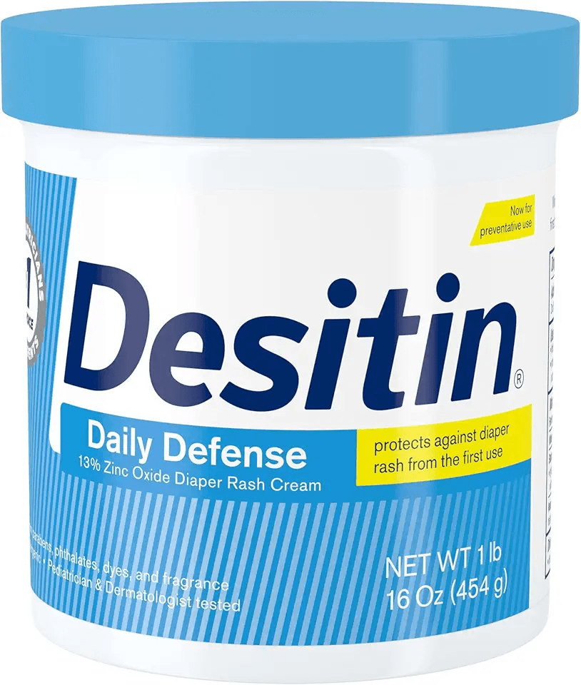 Main Images for Desitin Daily Defense Baby Diaper Rash Cream with 13% Zinc Oxide