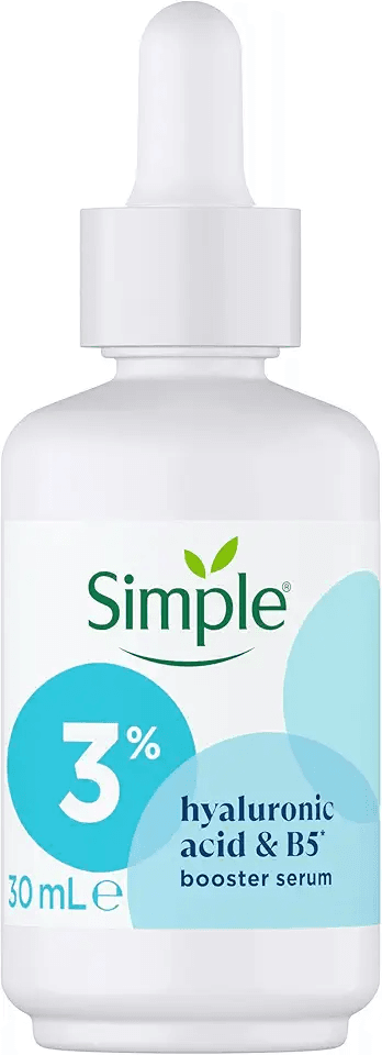 Main Images for Simple 3% Hyaluronic Acid + B5* Booster Serum Serum Skin Care Suitable for All Skin…