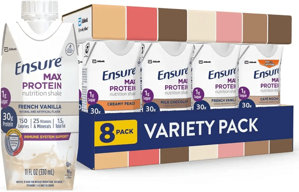 Hero Images for Ensure Max Protein Nutrition Shakes