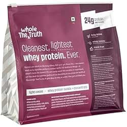Main Images for The Whole Truth Whey Protein Isolate+Concentrate