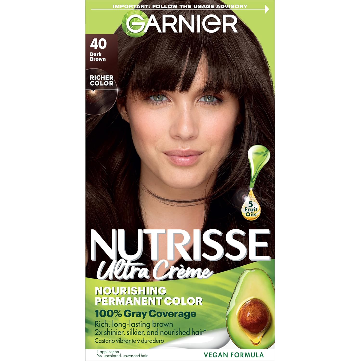 Garnier Hair Color Nutrisse Nourishing Creme