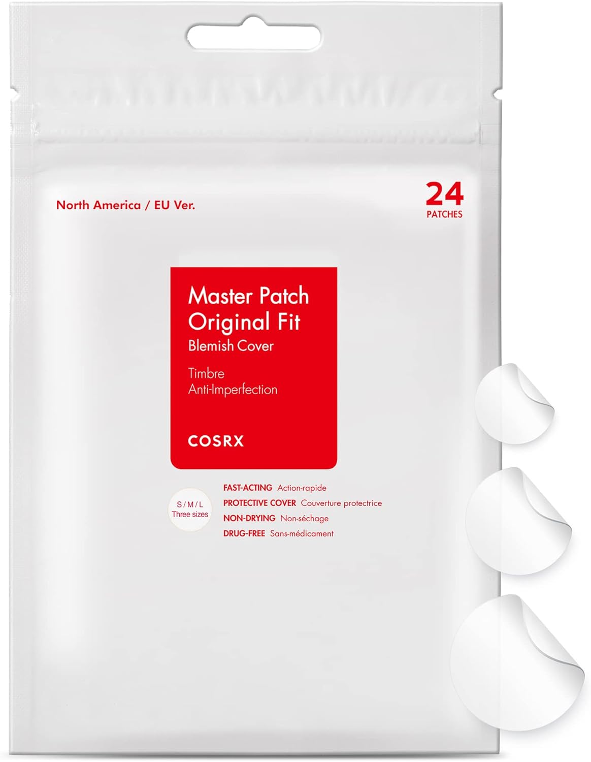 COSRX Master Patch Original Fit (24 Count (Pack of 1)