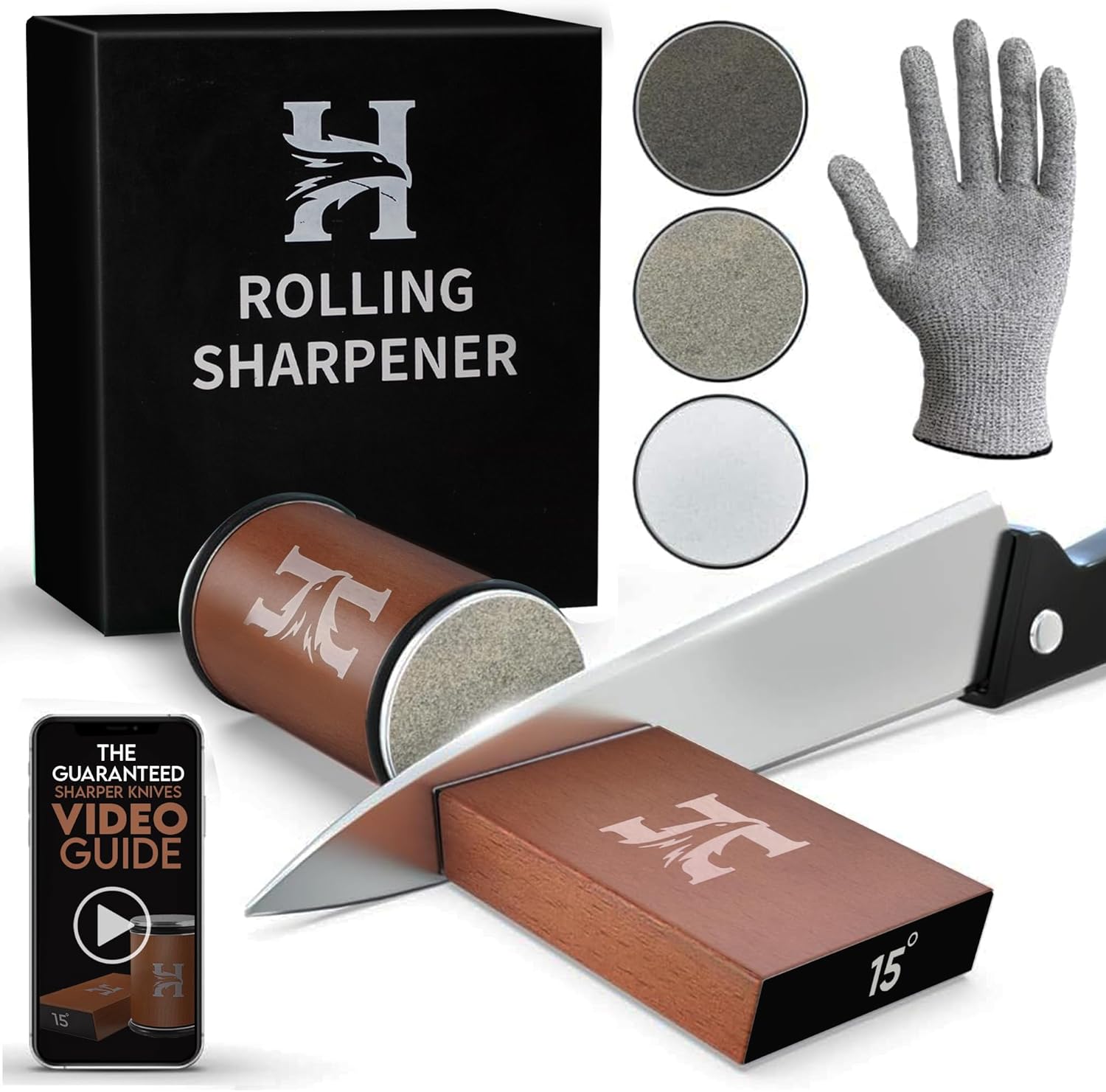 Main Images for Rolling Knife Sharpener with 400