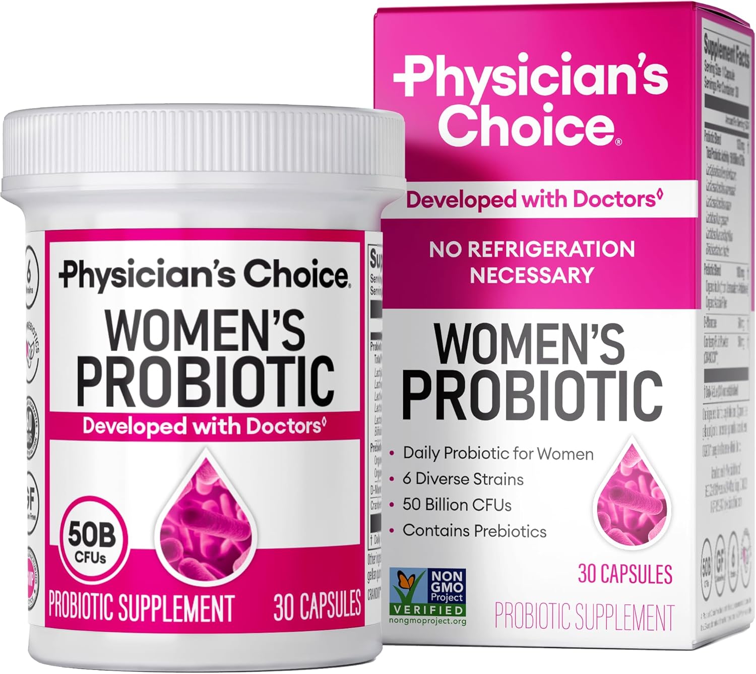 Main Images for Physician's CHOICE Probiotics for Women