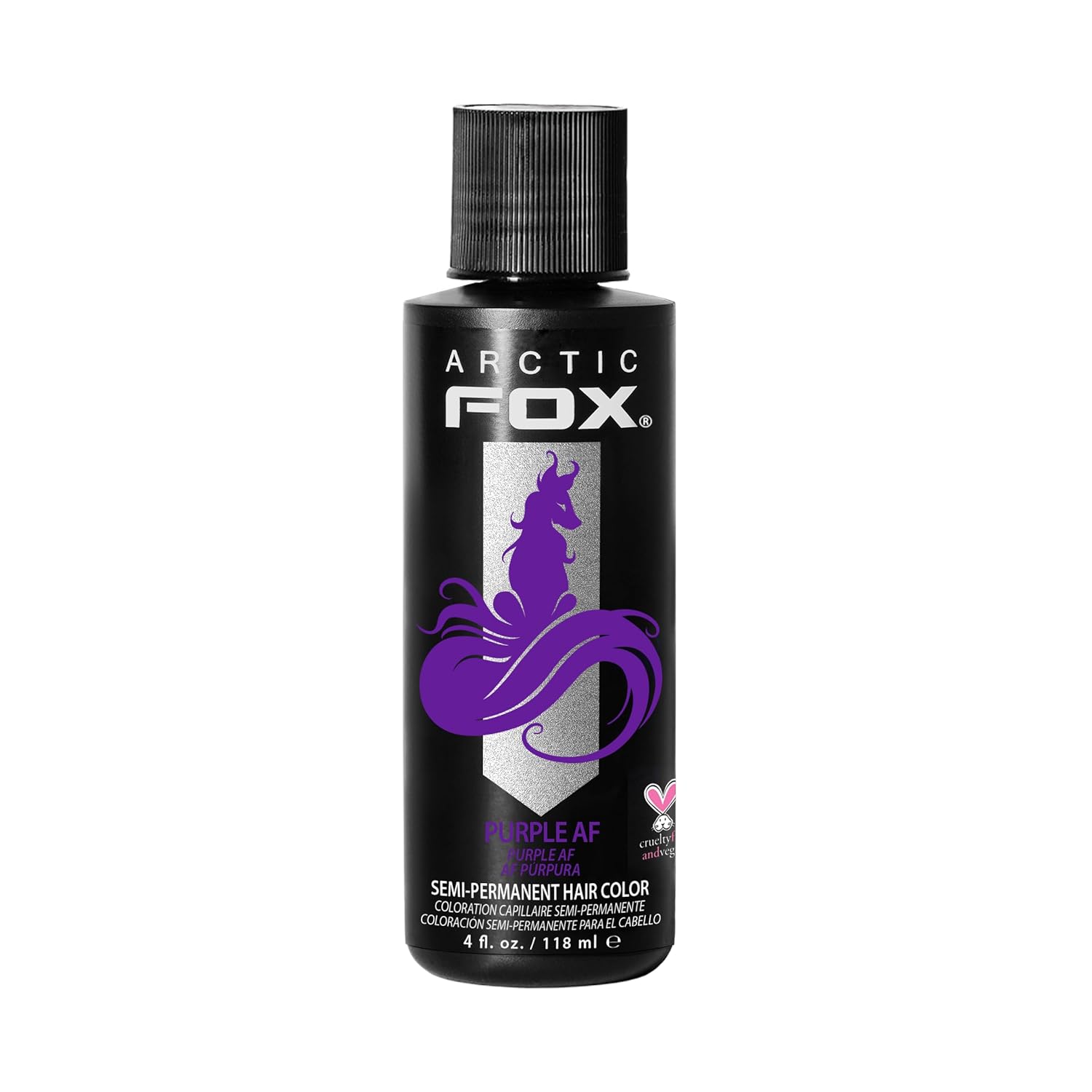 ARCTIC FOX Vegan and Cruelty-Free Semi-Permanent Hair Color Dye (4 Fl Oz
