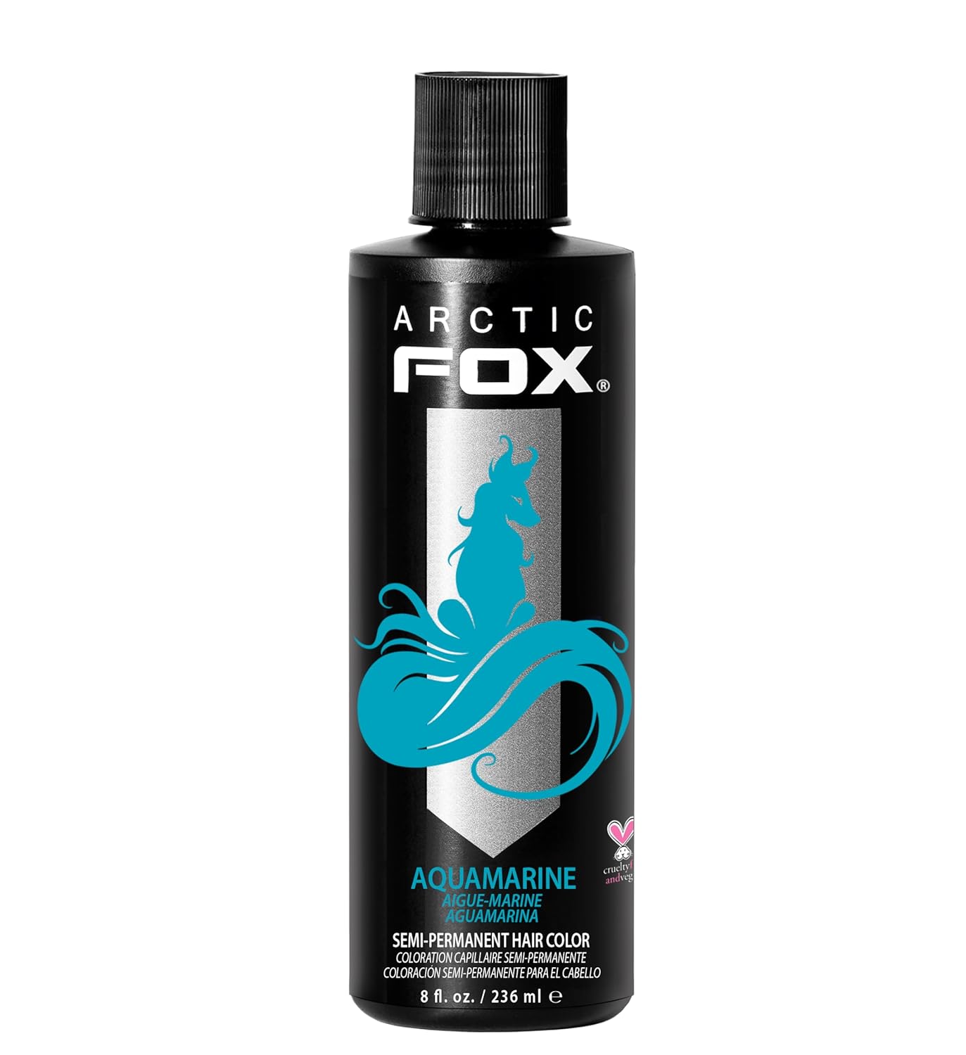 ARCTIC FOX Vegan and Cruelty-Free Semi-Permanent Hair Color Dye (8 Fl Oz