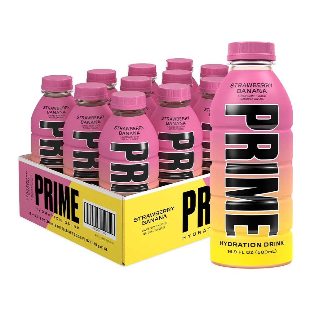 PRIME Hydration STRAWBERRY BANANA