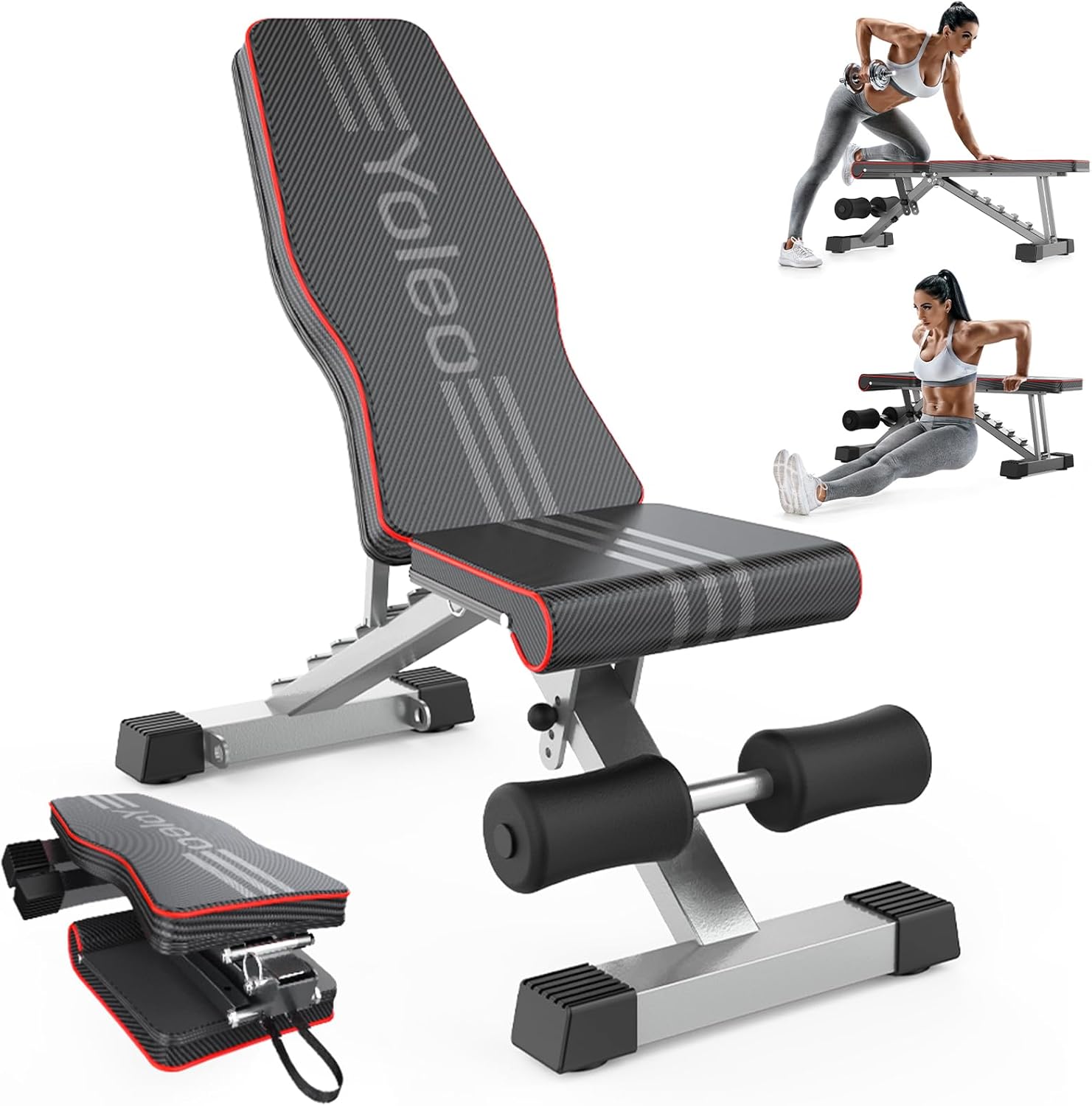 Hero image with model lifestyle showing the product in use. 