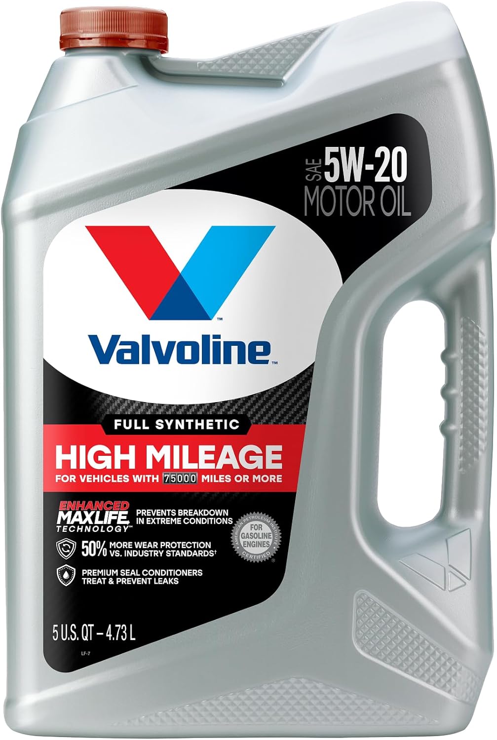 Valvoline Full Synthetic High Mileage with MaxLife Technology 5W-20 Motor Oil…