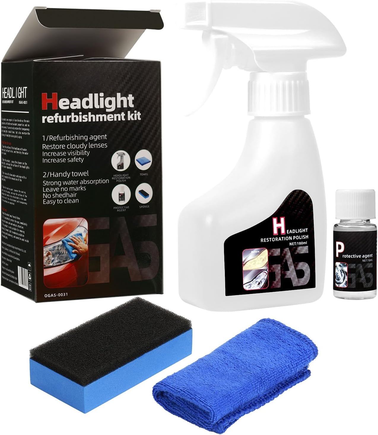 Headlight Restoration Kit