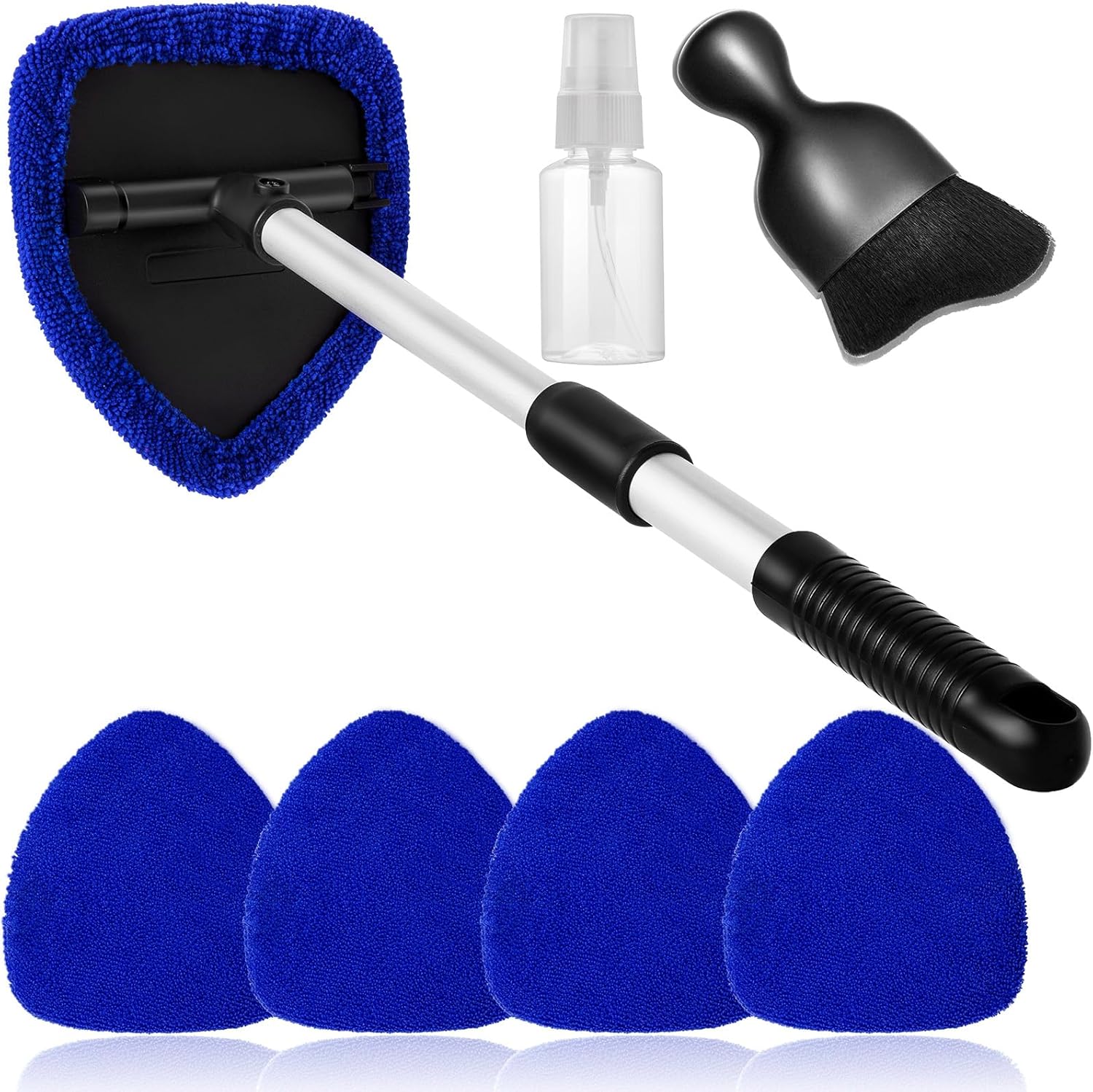 7pcs Windshield Cleaner Tool Car Window Cleaning Wash Kit with 4 Reusable…