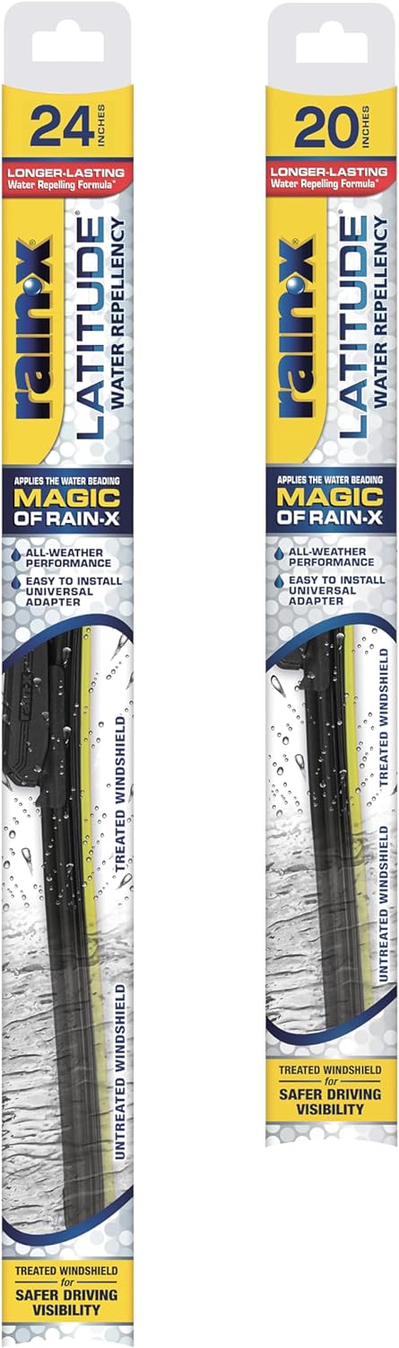 Rain-X 810162 Latitude 2-In-1 Water Repellent Wiper Blades