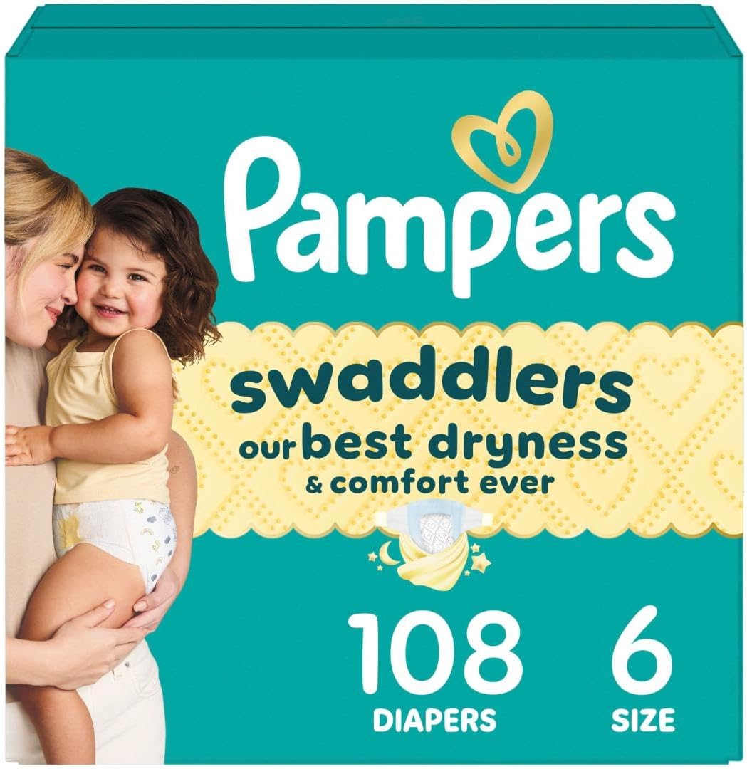Showcases the product's packaging to establish brand identity and highlight key features like dryness and comfort.