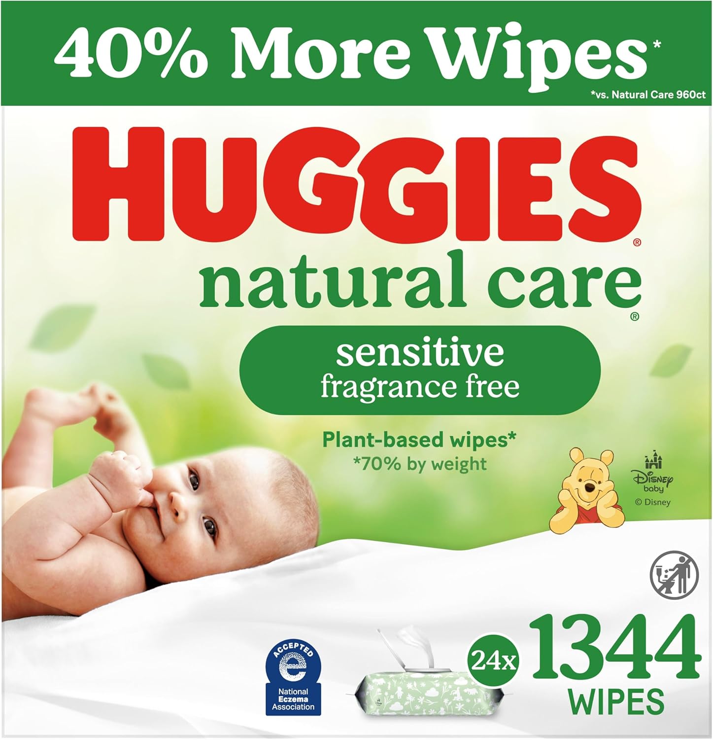 Huggies Natural Care Sensitive Baby Wipes