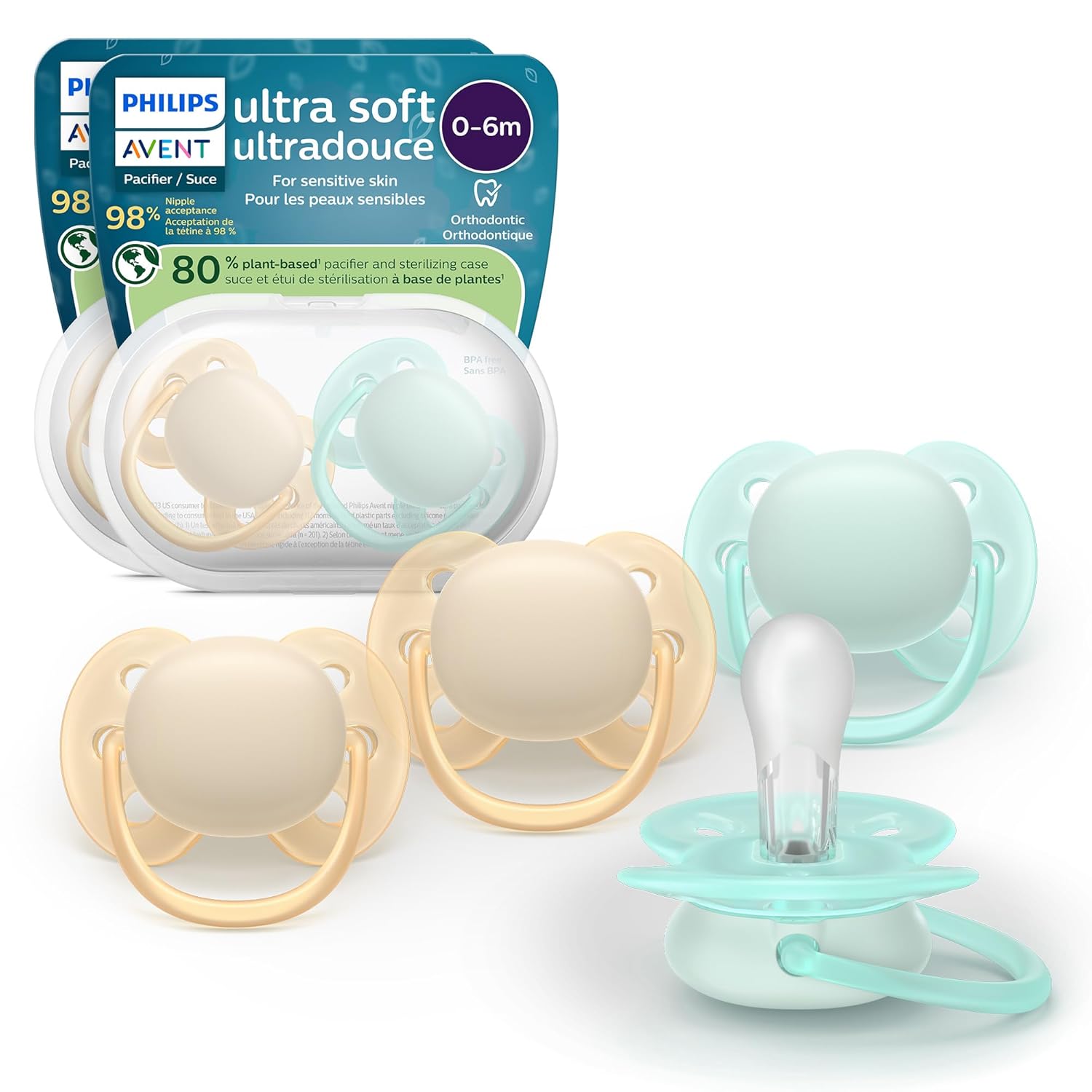 Main Images for Philips Avent Ultra Soft Pacifiers