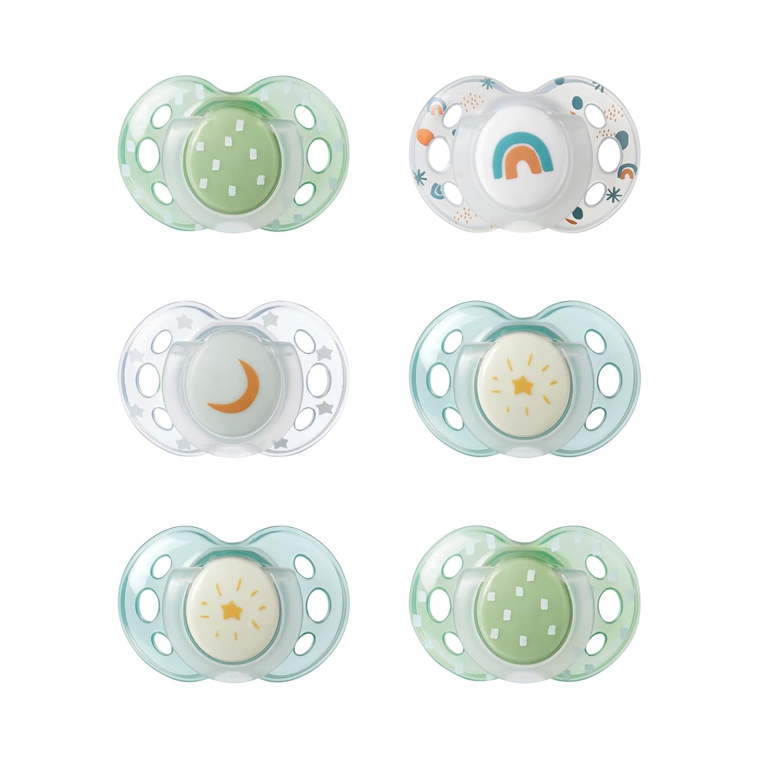 Main Images for Tommee Tippee Night Time Pacifier