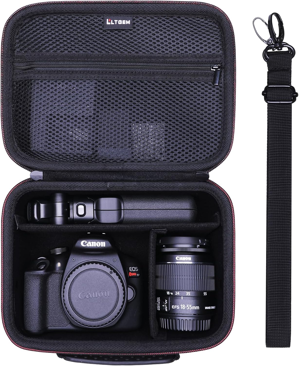 Main Images for Camera Case Compatible with Canon EOS Rebel T7/R50/R6 Mark II/R100/R50 V/T6/R8/R10/R5…