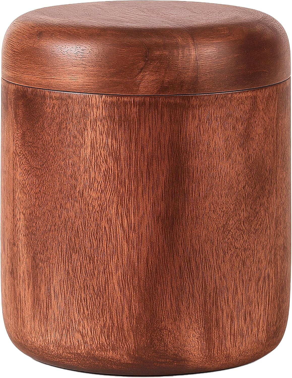 Showcases the product's natural wood material and simple, elegant design.