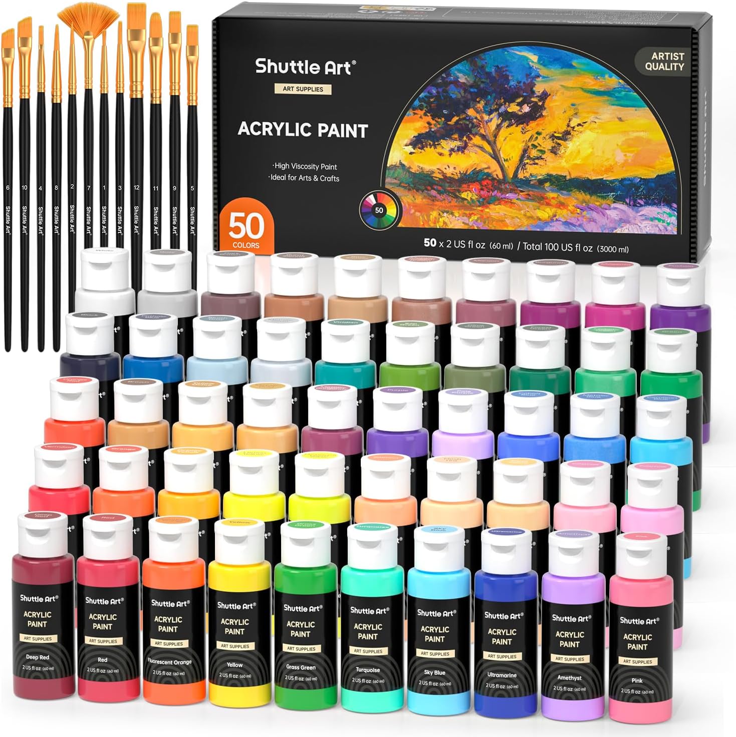 Shuttle Art Acrylic Paint