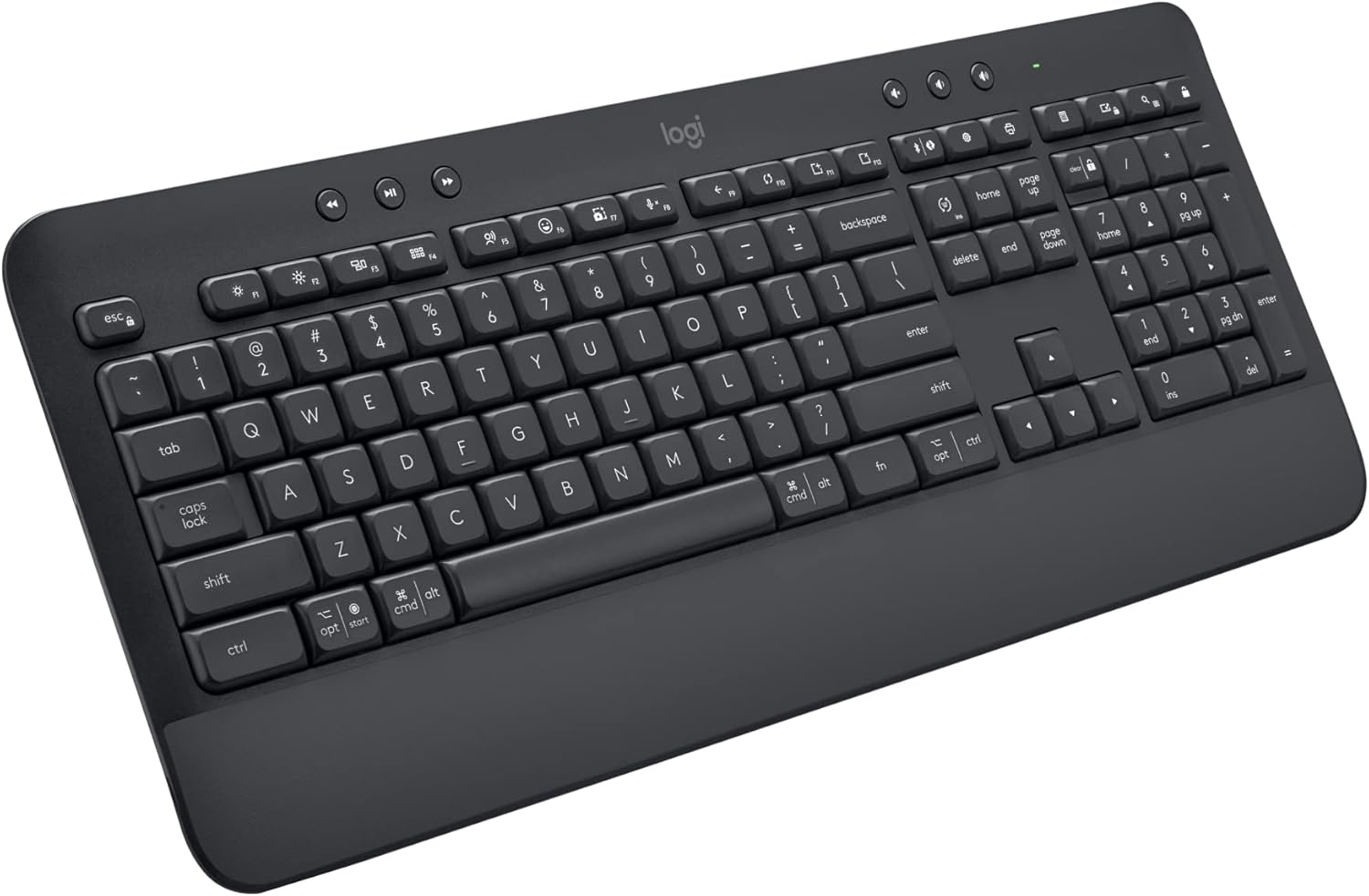 Logitech Signature K650 Comfort Full-Size Wireless Keyboard with Wrist Rest
