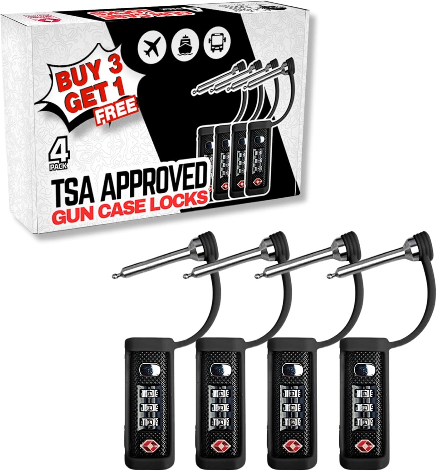 TSA Locks for Gun Case