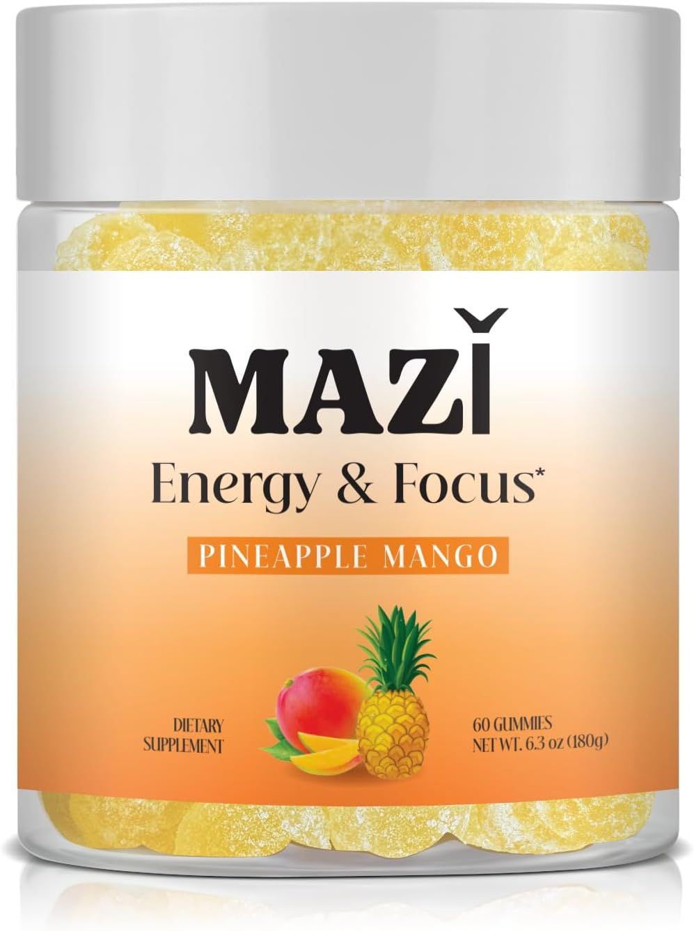 Shows the product in its retail container with clear branding and flavor information to communicate professionalism and help shoppers identify the supplement.