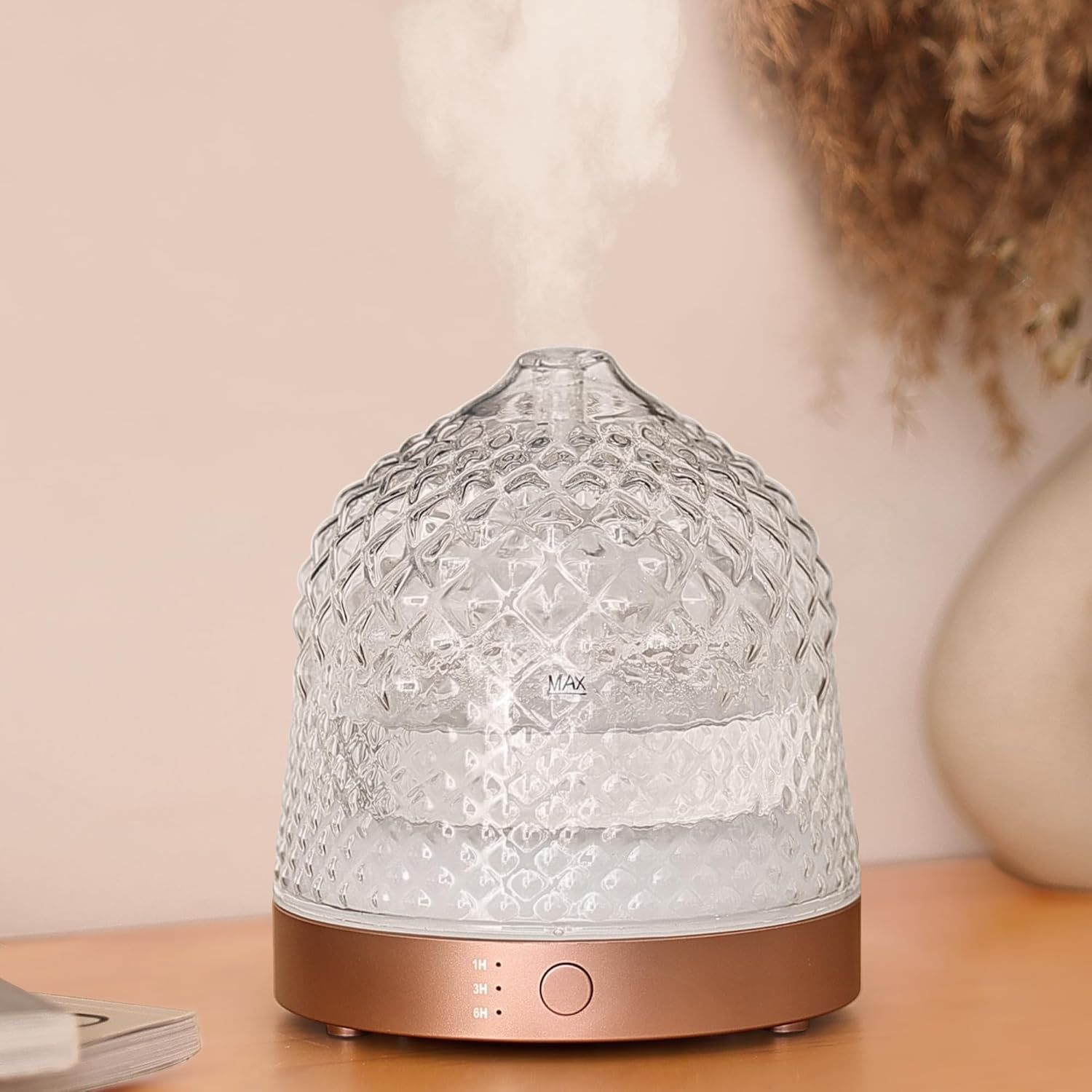 Shows the product in a styled real-world environment to help shoppers visualize how it would look in their home and appreciate its aesthetic appeal.
